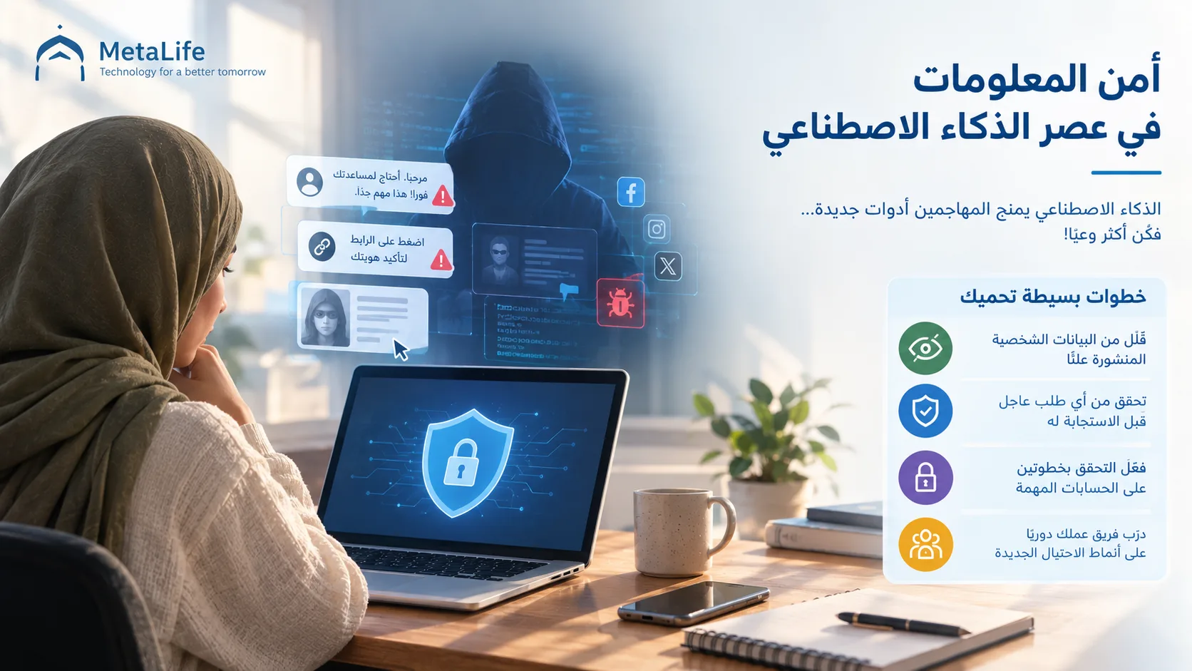 أمن المعلومات في عصر الذكاء الاصطناعي